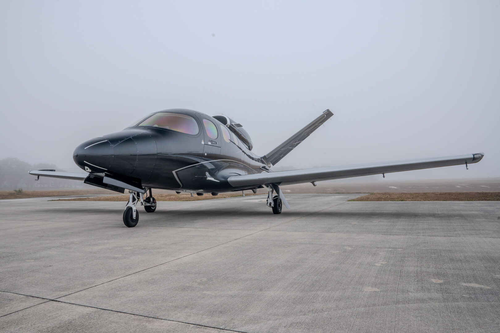 Birdi Air Vision Jet on the ramp